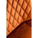 Стул HALMAR K520 корица/черный, поворотный